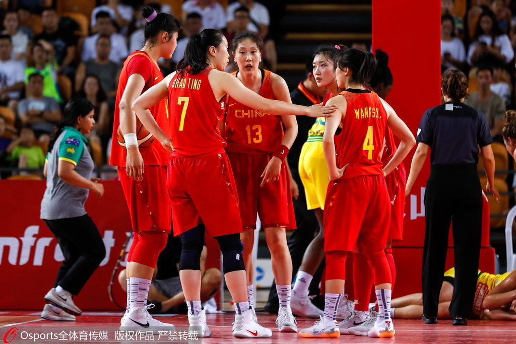  中国女篮热身赛，轻取韩国迎三连胜